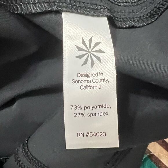 Athleta midi dress, black, size XL scuba feel style zipper in back - Picture 9 of 11